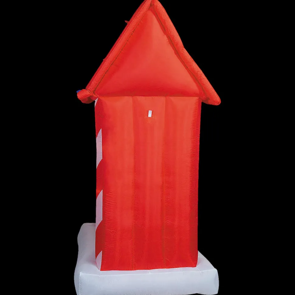 Airblown Inflatable Animated Mr. & Mrs. Santa Claus Porch Swing Scene Outdoor Yard Decoration