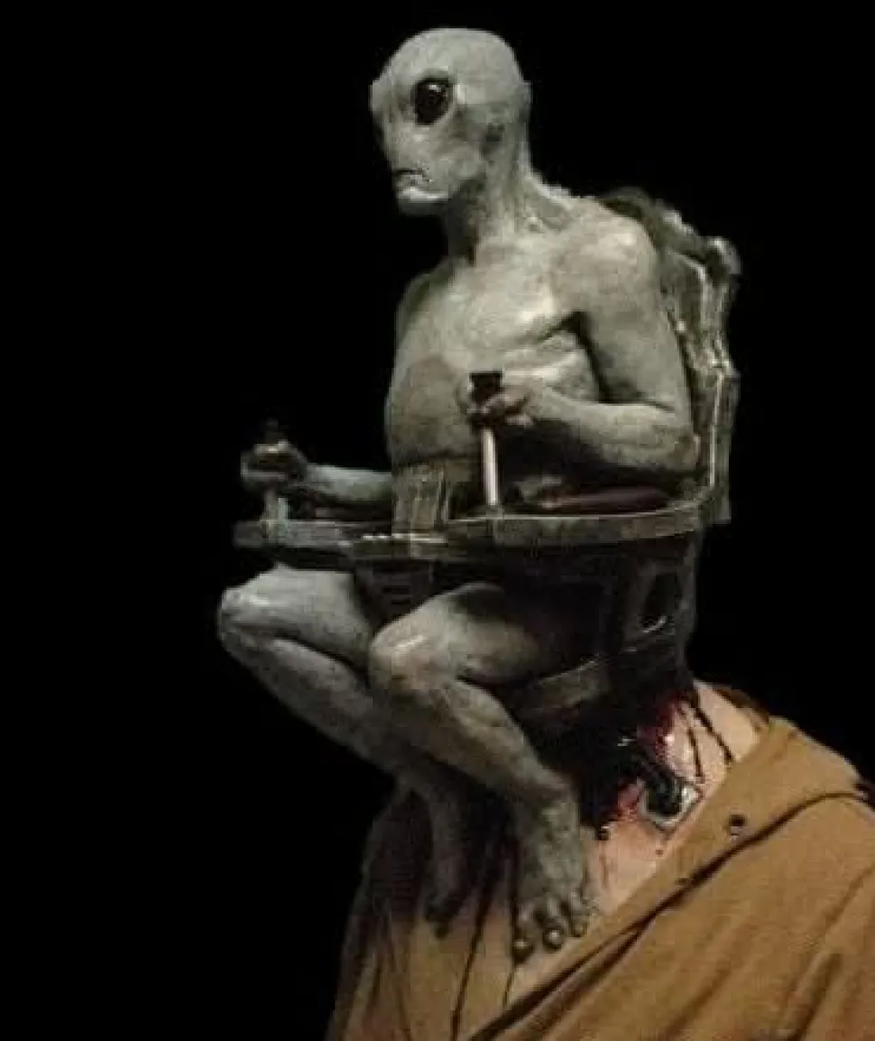 Alien Mind Control HD Studios Pro Collector Halloween Mask