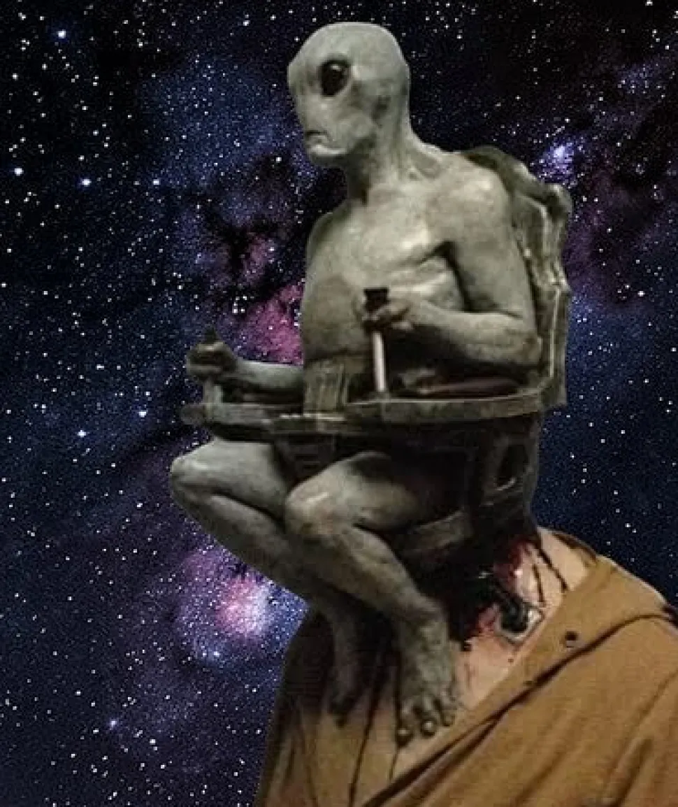 Alien Mind Control HD Studios Pro Collector Halloween Mask