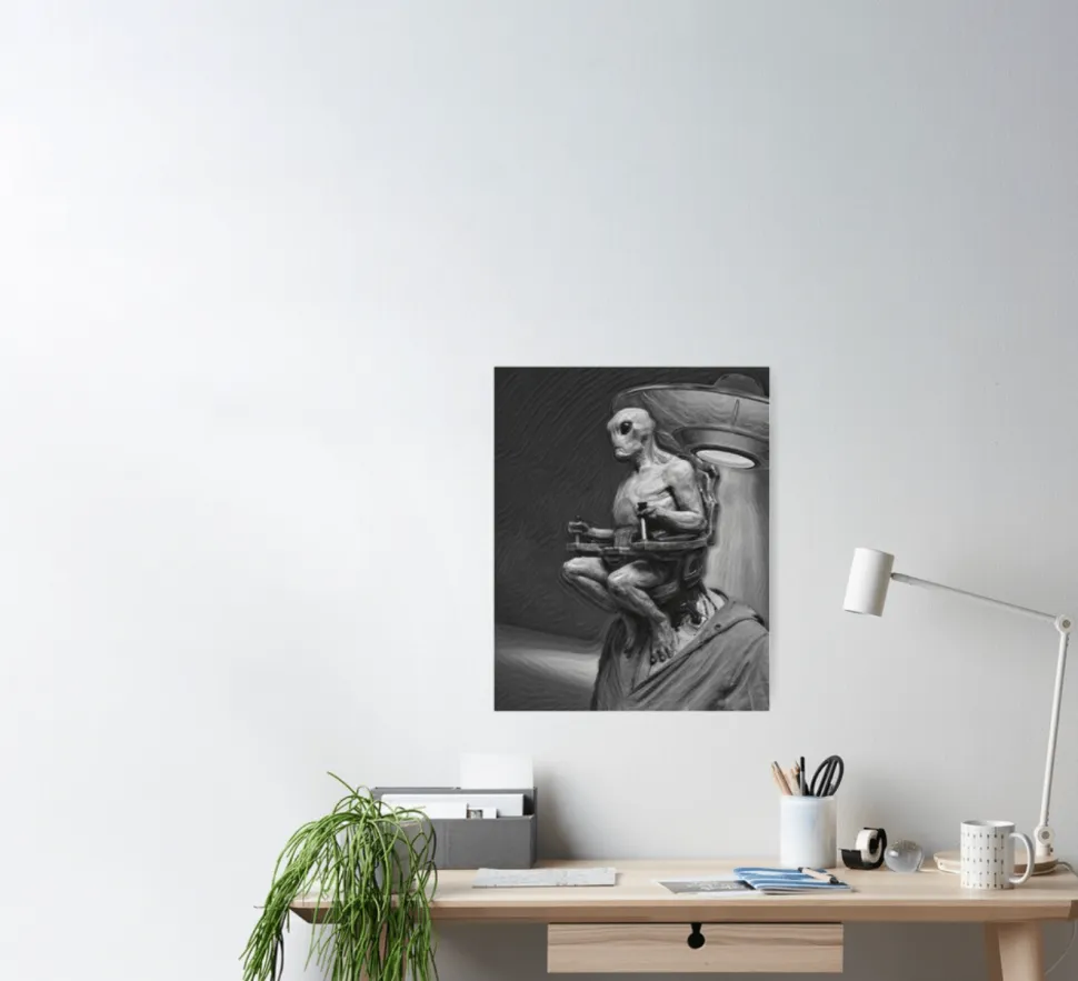 Alien Mind Control Poster