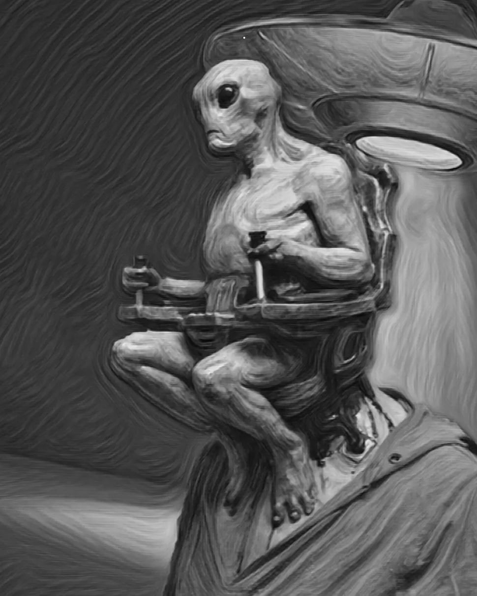 Alien Mind Control Poster