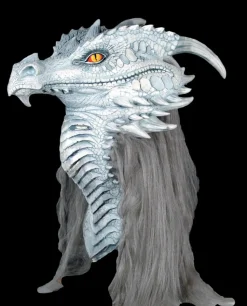 Ancient White Dragon Mask