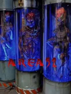 Area 52 Alien Cryo Chamber Professional Sci-Fi Alien Prop