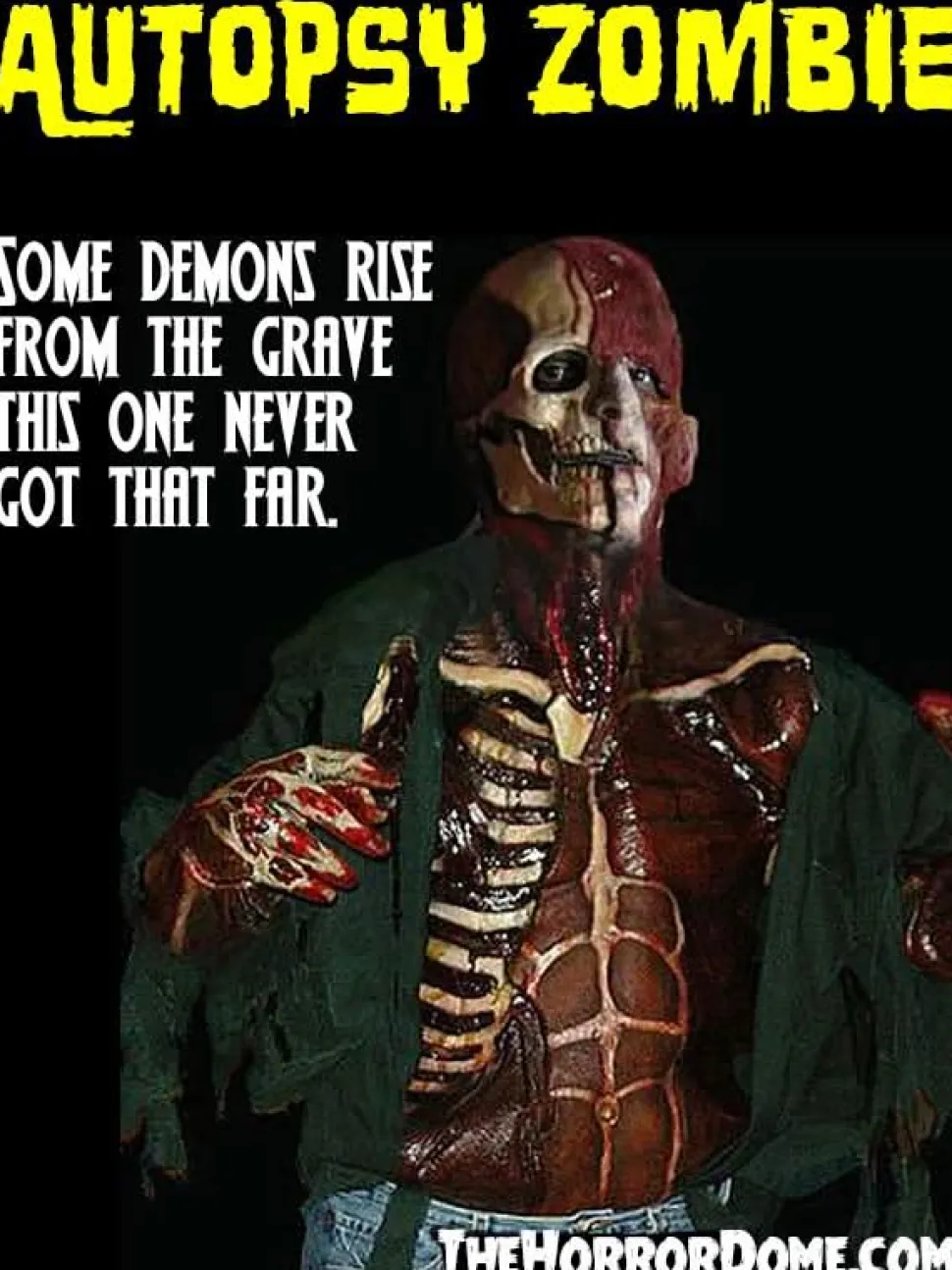 Autopsy Zombie HD Studios Pro Halloween Costume