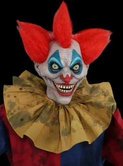 Axe-Wielding Clown Halloween Animatronic Decoration