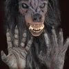 Bad Moon Werewolf HD Studios Pro Halloween Mask and Hands Set