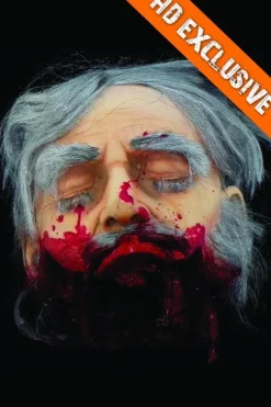 Big Mouth Severed Head HD Studios Bloody Halloween Prop