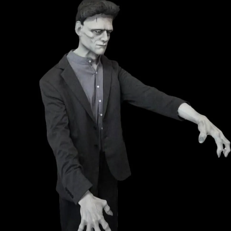 Black and White Frankenstein Professional Halloween Prop
