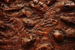 Blood Wall Panel Haunted House Facade