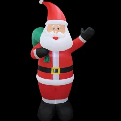 Blow Up Inflatable Santa Outdoor Yard Decoration
