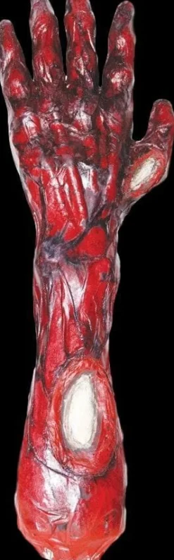 Burnt Arm Gory Halloween Prop