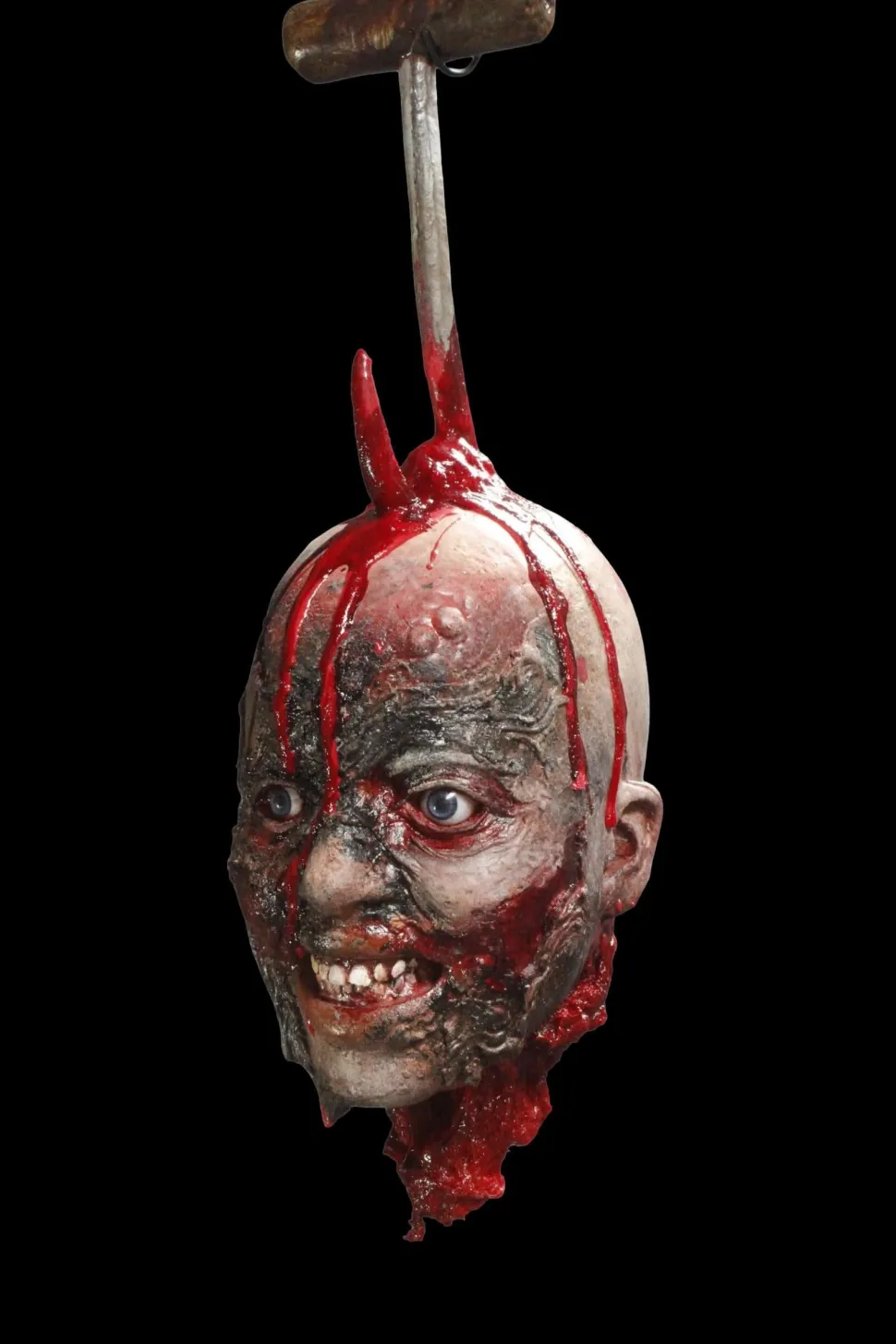 Burnt Molly Head Dangler Halloween Prop