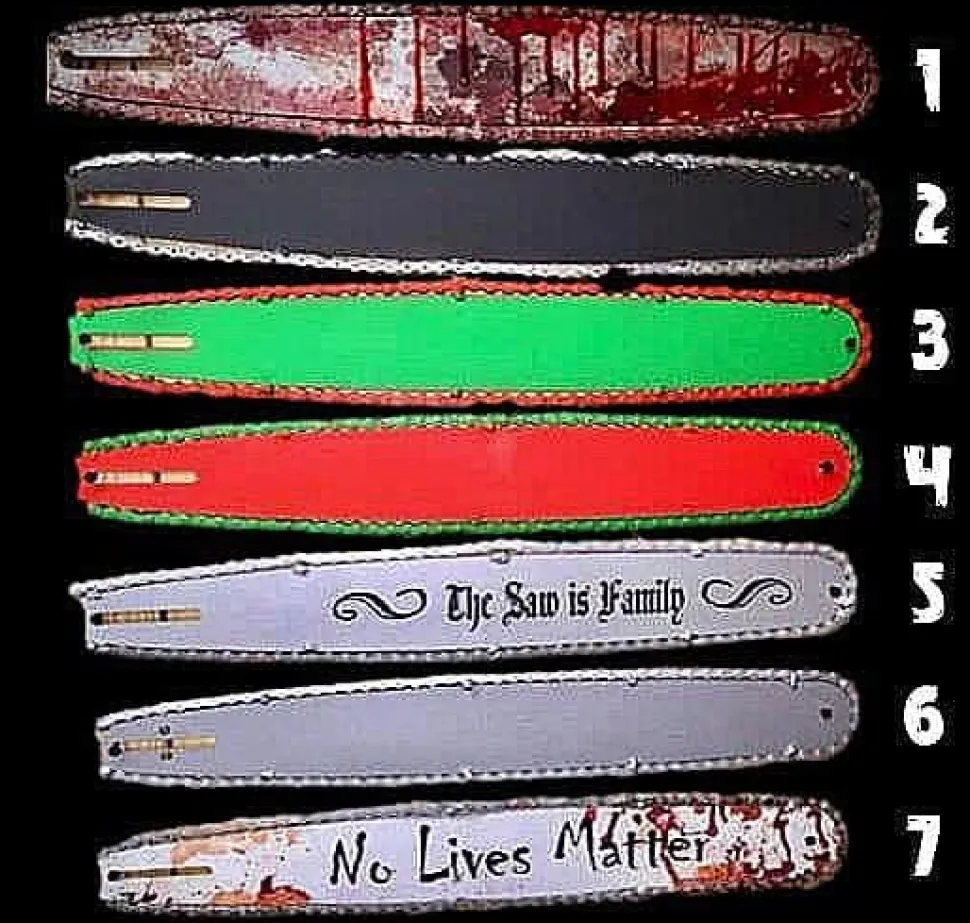 Chainsaw Blades Halloween Prop