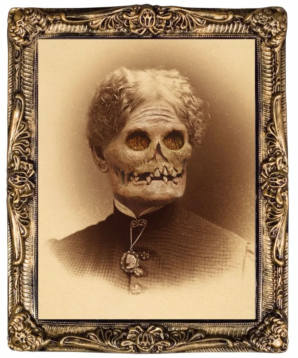 Changing Portrait - Aunt Hazel Halloween Decoration