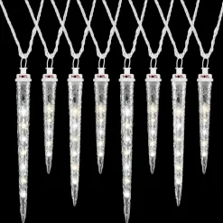 Christmas LuxeSparkle Shooting Star Icicle Light String