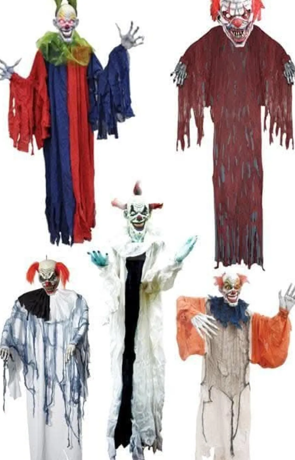 Clown Hanging Halloween Decorations - Package Deal