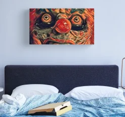 Clownin Around Canvas Print
