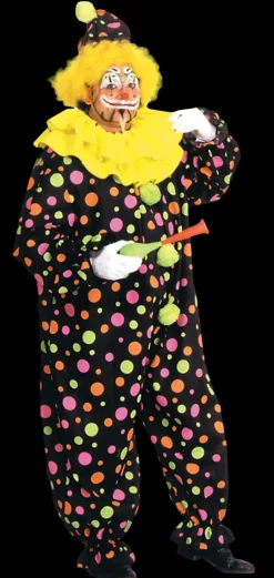 Clown - Neon Dotted Costume