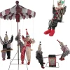 Clowns Electric Animated Halloween Props - Package Deal