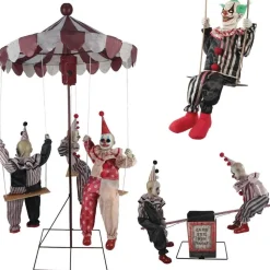 Clowns Electric Animated Halloween Props - Package Deal