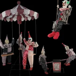 Clowns Electric Animated Halloween Props - Package Deal