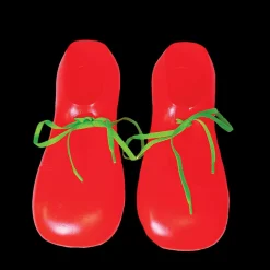 Clown Shoes - Red/Plastic Halloween Costume Accessory