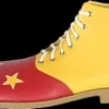Clown Shoes - Red/Yellow Deluxe Halloween Costume Shoes