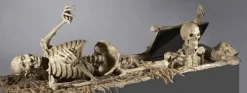 Corpse Reacher/Trap Door Popper Combo Skeleton Halloween Animatronic