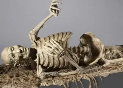 Corpse Reacher/Trap Door Popper Combo Skeleton Halloween Animatronic