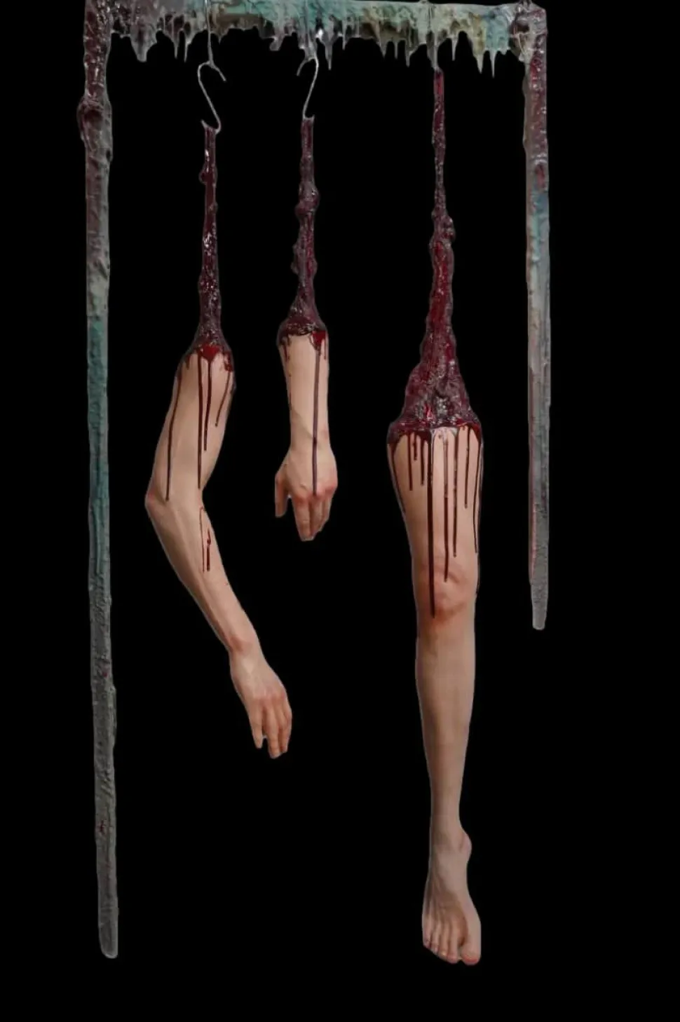 Dangler Bloddy Body Part 3 Piece Combo Halloween Prop