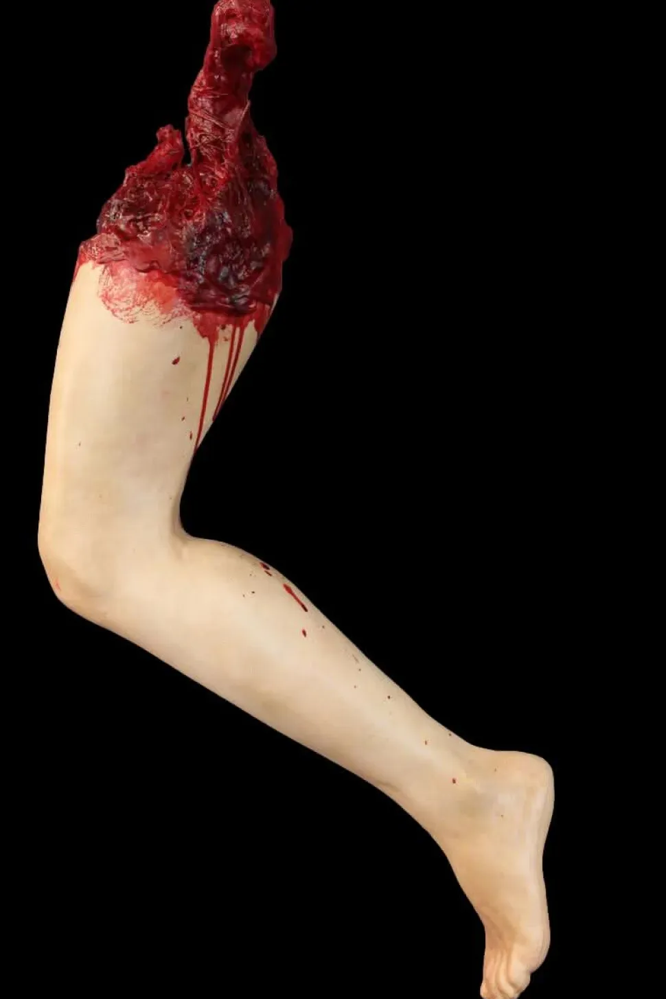Dangler Bloody Sonia Leg Halloween Prop