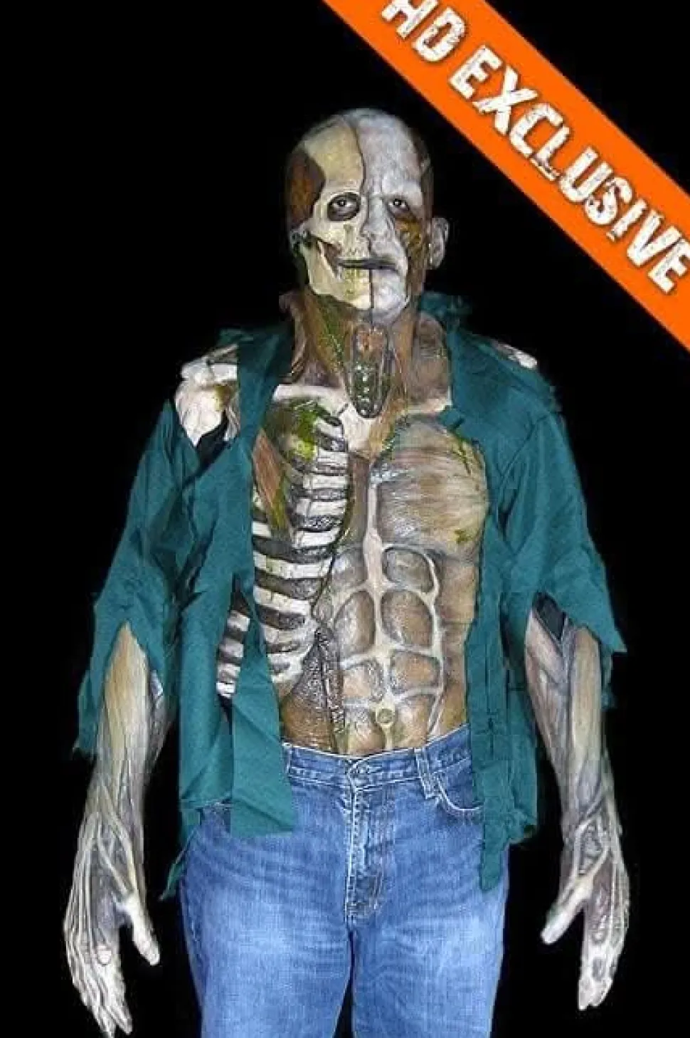 Decayed Zombie HD Studios Pro Halloween Costume
