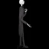 78" Deluxe Jack Skellington with Black & Purple Suit Halloween Animatronic Decoration