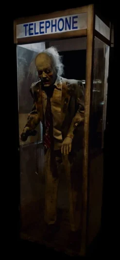 Disconnected Telephone Booth Professional Halloween Animatronic