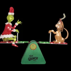 Dr. Seuss™ How the Grinch Stole Christmas Grinch & Max Teeter Totter Outdoor Decoration