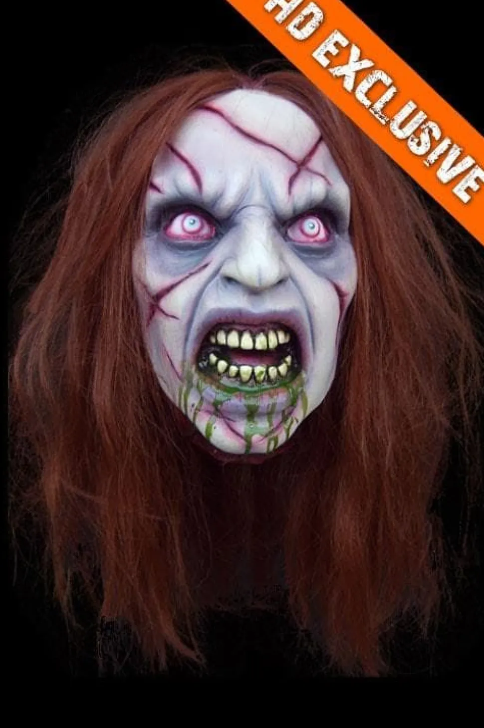 Exorcist Talking Head Puppet HD Studios Halloween Prop Accessory
