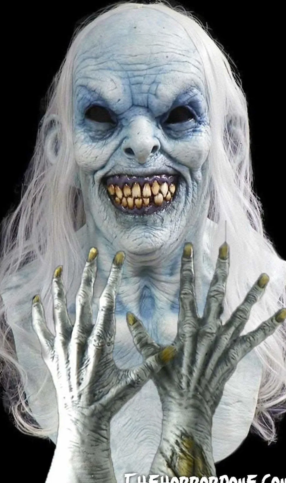 Female Apparation HD Studios Pro Halloween Mask and Hands