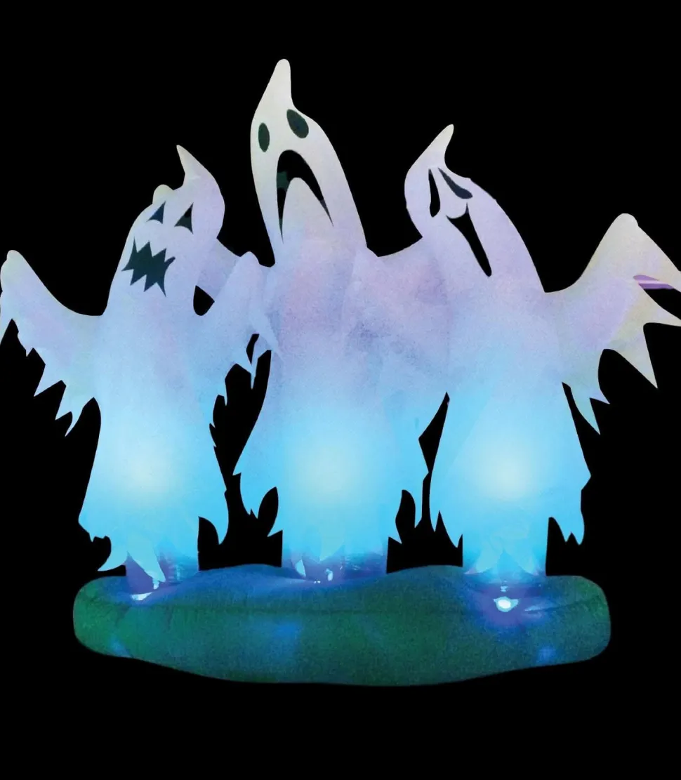Floating 3 Ghosts 6 Foot Inflatable Halloween Decoration