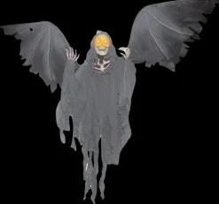 Flying Reaper Electric Animated Hanging Halloween Prop