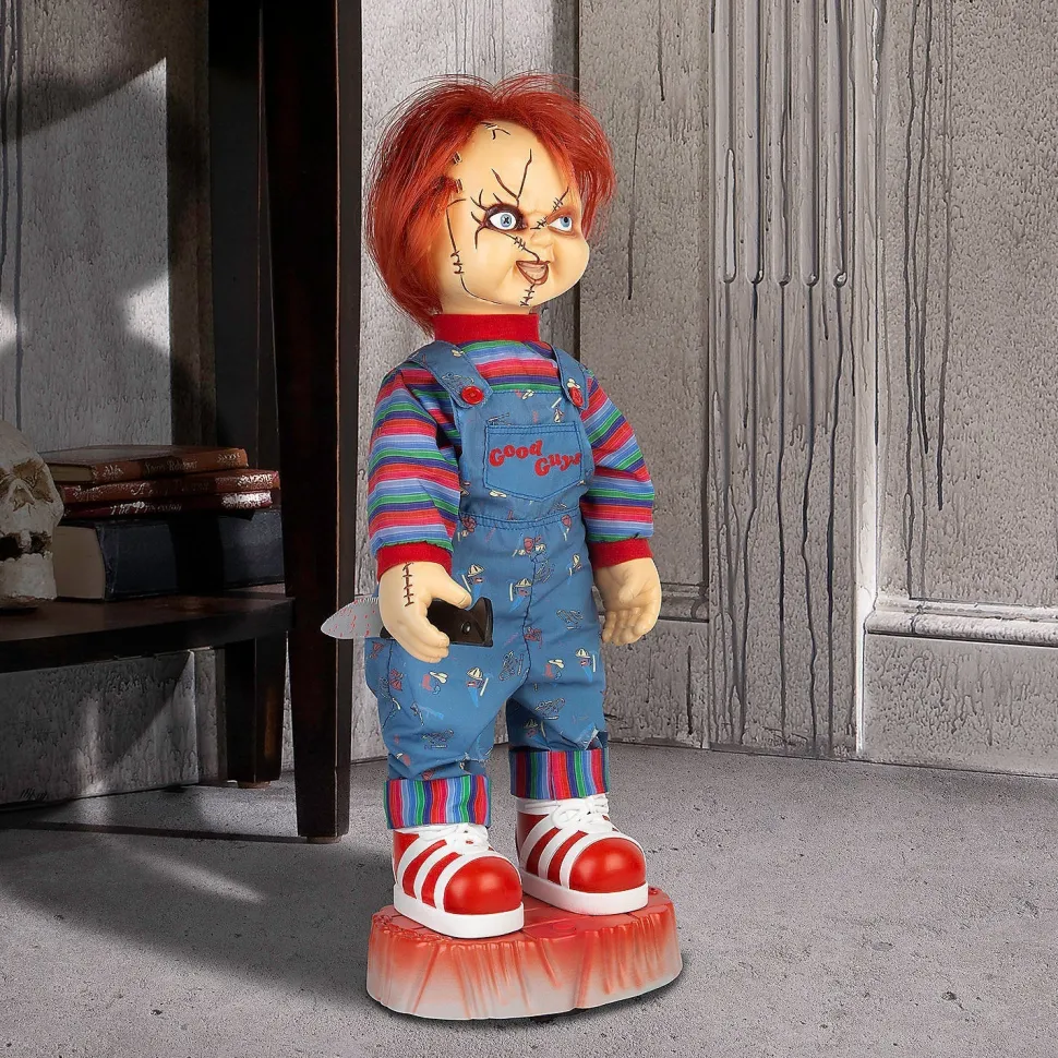 2 Ft. Chucky Animated Halloween Prop