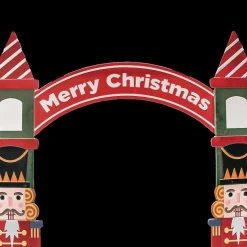 8 Ft. Nutcracker Iron Archway Christmas Decoration