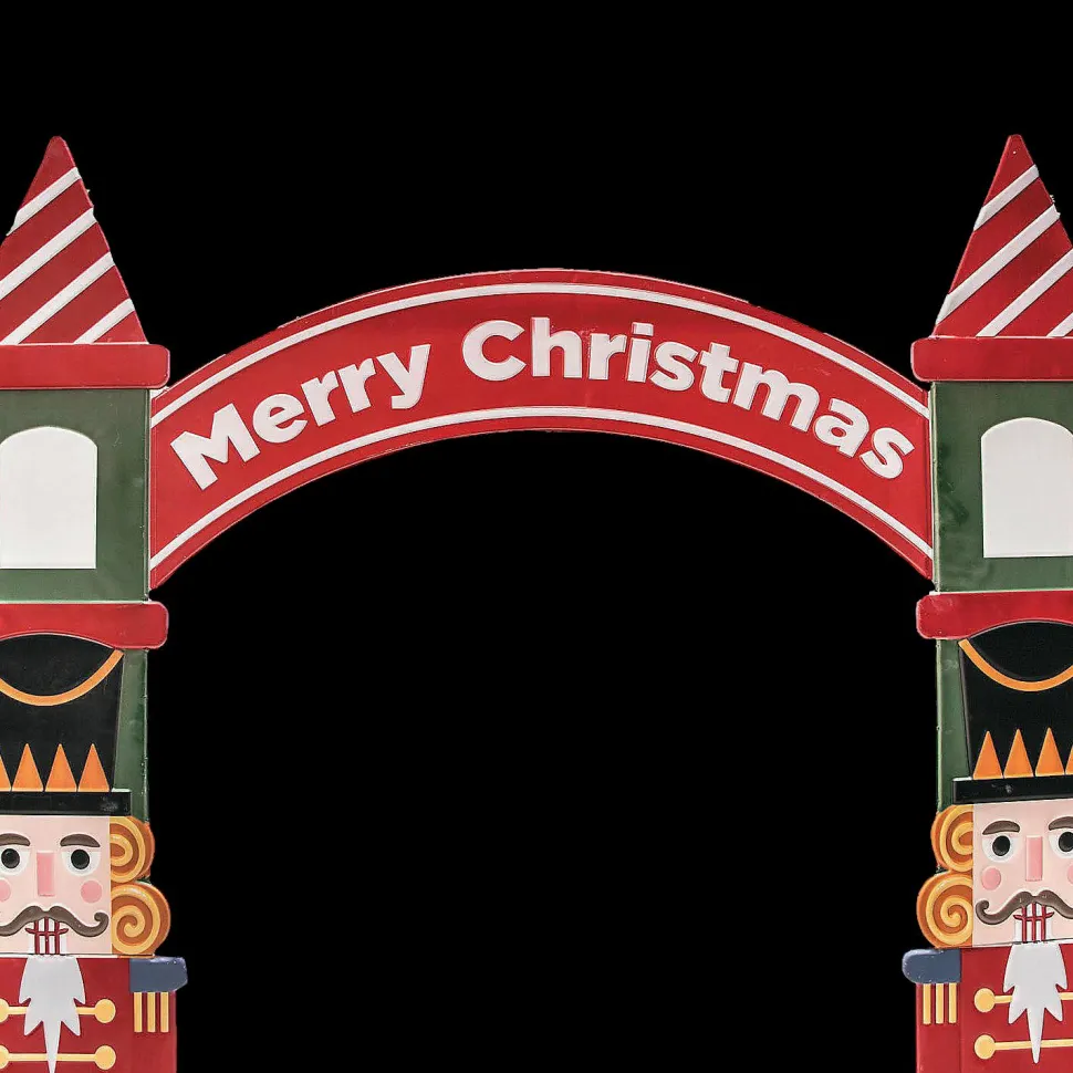 8 Ft. Nutcracker Iron Archway Christmas Decoration