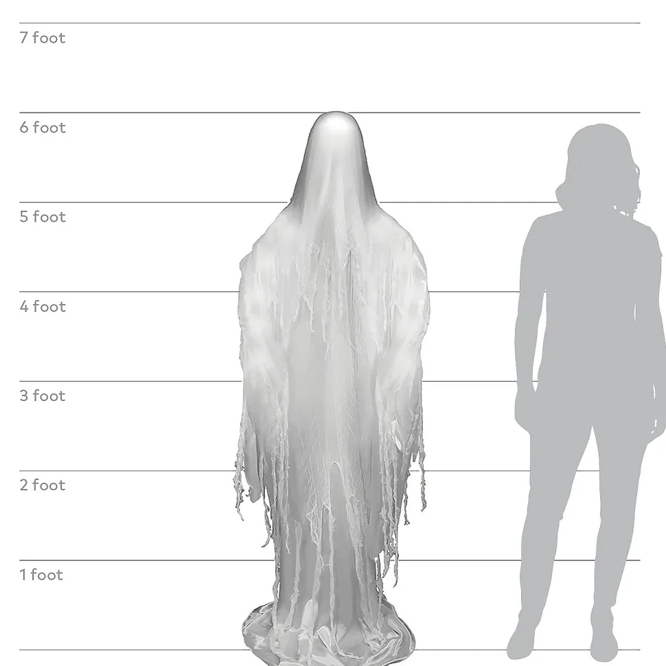 6 Ft. Rising Ghost Halloween Animatronic Decoration
