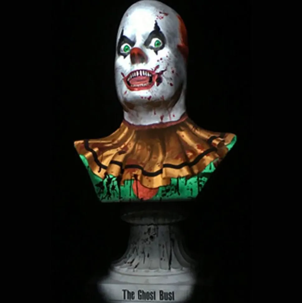 Ghost Bust - Clown Animated Haunted Projection Prop