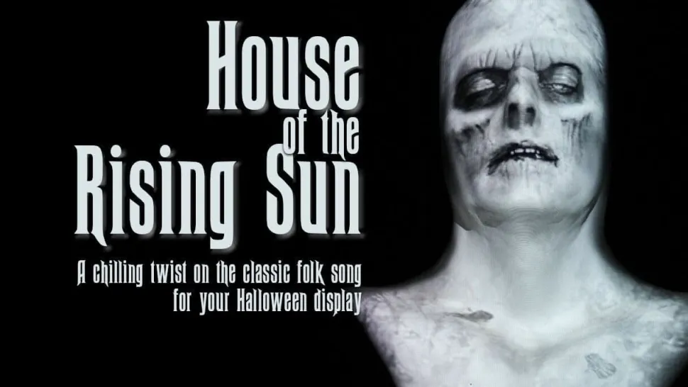 Ghost Bust - House of the Rising Sun Animated Haunted Projection Prop