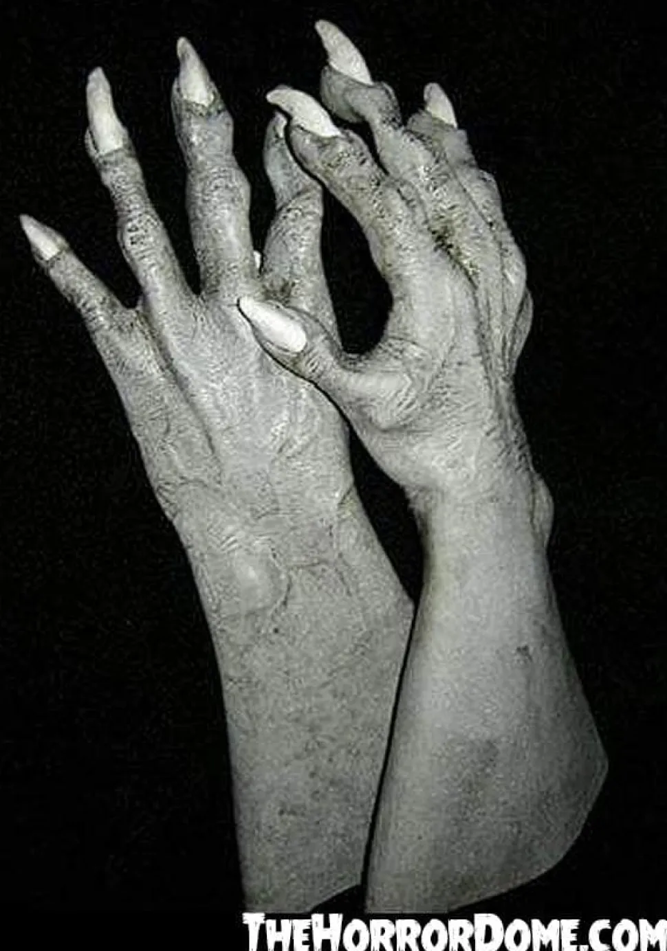 Ghost Vampire Hands Deluxe Latex Halloween Costume Gloves