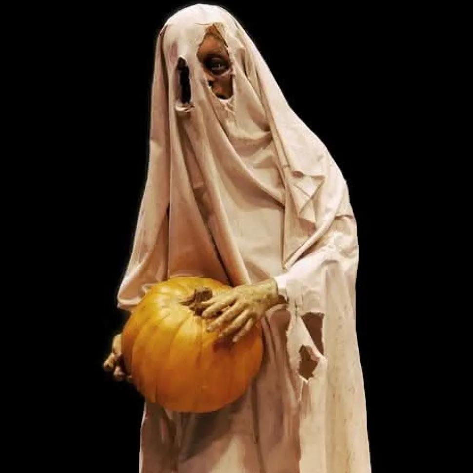 Ghoul with Pumpkin Professional Full Body Halloween Prop