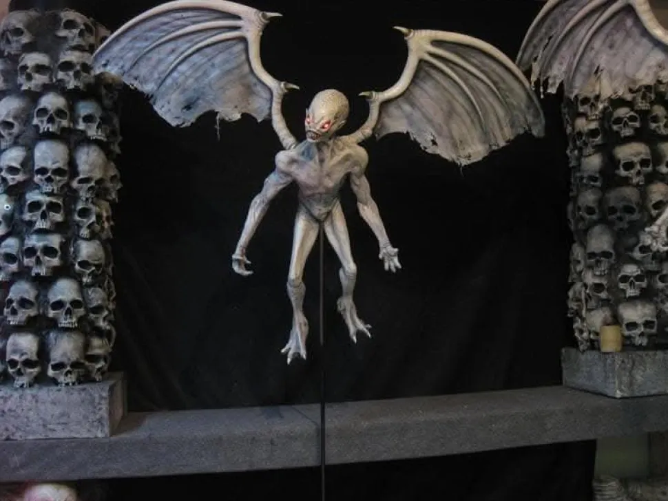 Gothic Demon Monster Halloween Prop