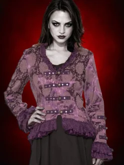 Gothic Ghostly Jacket in Purple HD Hollywood Costume