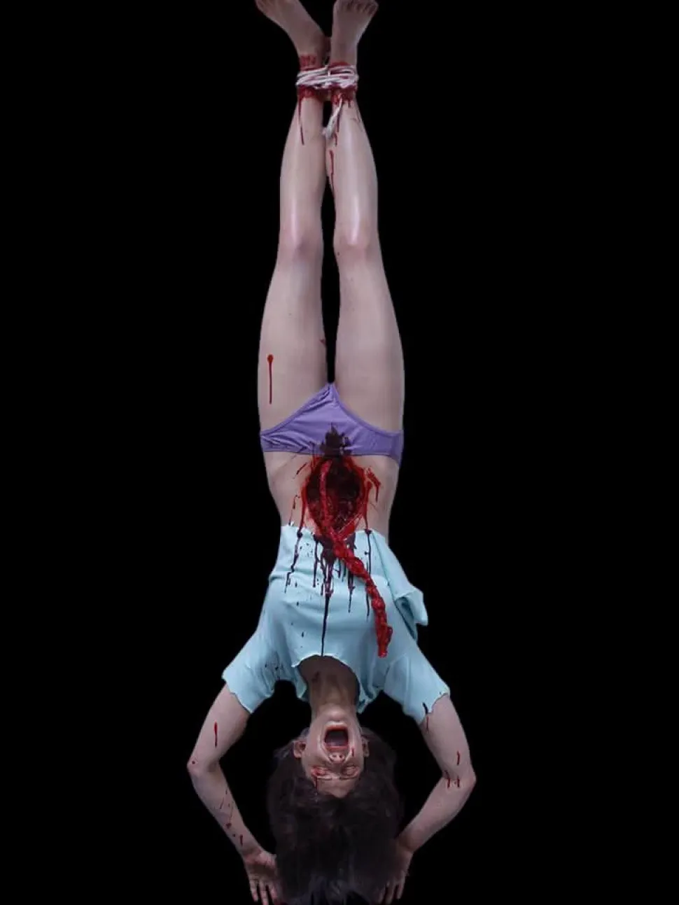 Gutted Agatha Hanging Halloween Prop